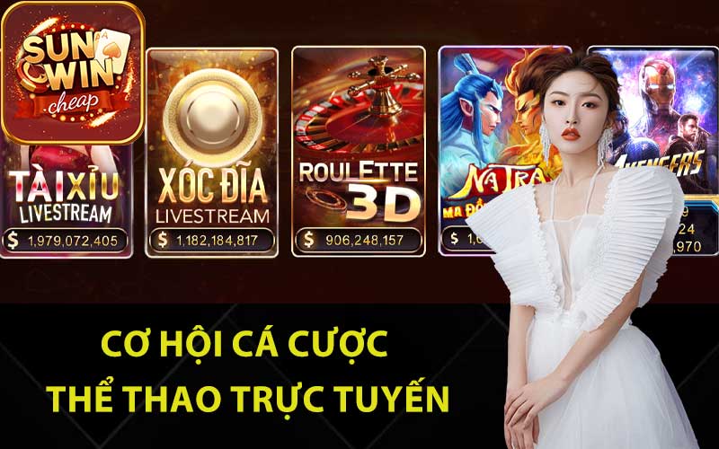 Cơ hội cá cược thể thao trực tuyến